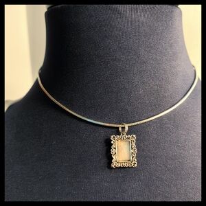 📸 Vtg. Sterling Silver Picture Frame Charm Pendants